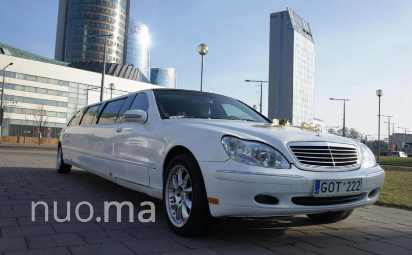 Balto Mercedes limuzino nuoma, Vilniaus limuzinai