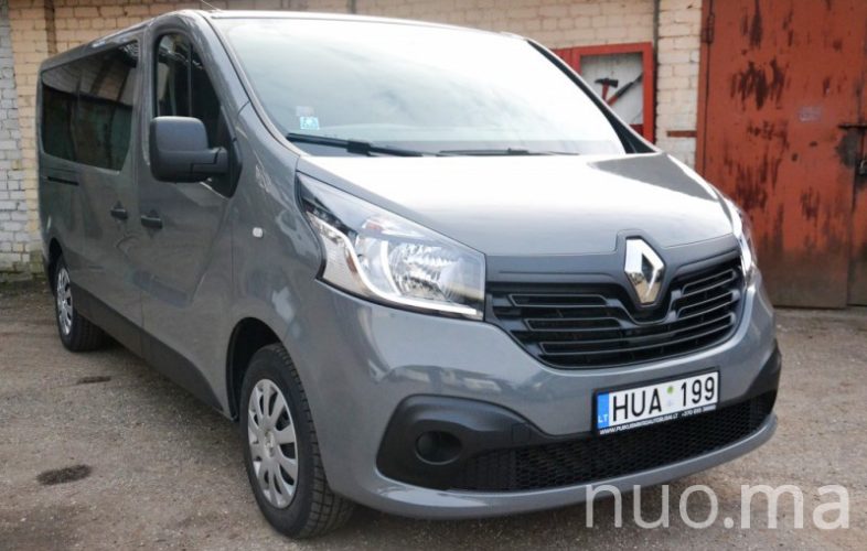 2015 m. Renault mikroautobusas nuomai, UAB „Kertušas“